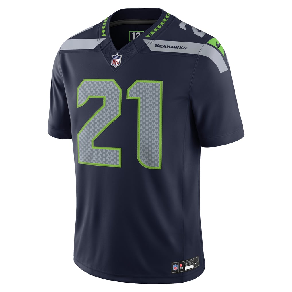 Men's Seattle Seahawks Devon Witherspoon College Navy Team Vapor F.U.S.E. Stitched Limited Jersey