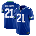 Men's Seattle Seahawks Devon Witherspoon Royal Alternate Vapor F.U.S.E. Stitched Limited Jersey