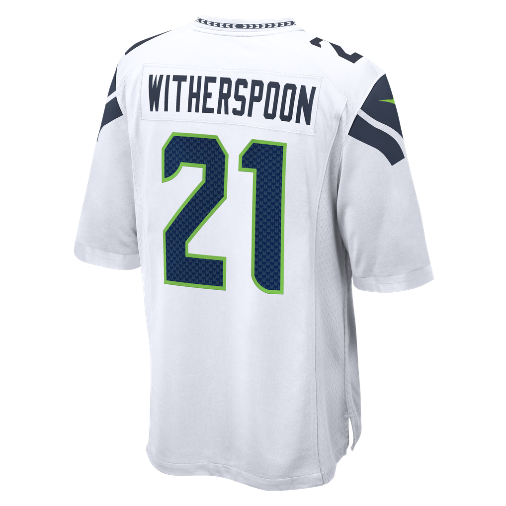 Men's Seattle Seahawks Devon Witherspoon White Game Jersey