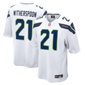 Men's Seattle Seahawks Devon Witherspoon White Game Jersey