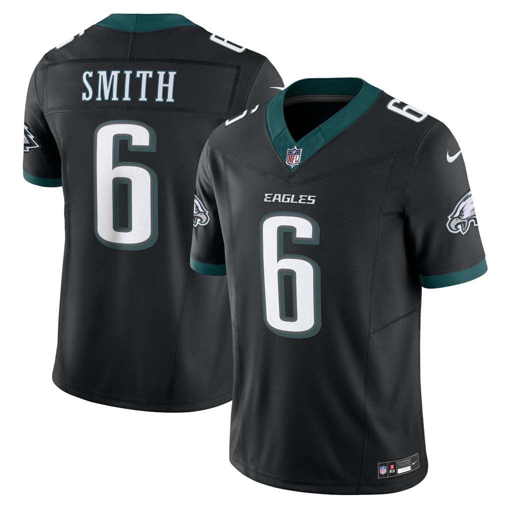 Men's Philadelphia Eagles DeVonta Smith Black Alternate Vapor F.U.S.E. Limited Jersey