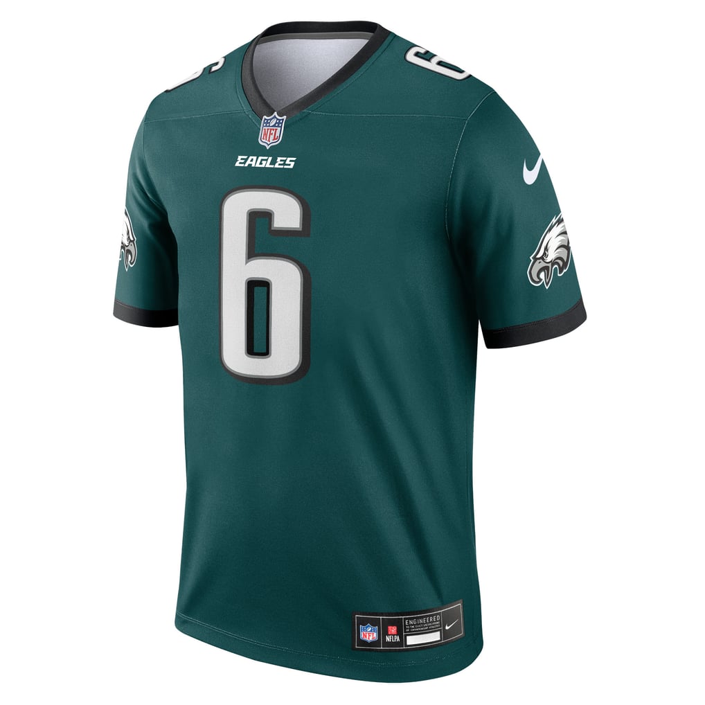 Men's Philadelphia Eagles DeVonta Smith Green Legend Player Performance Top