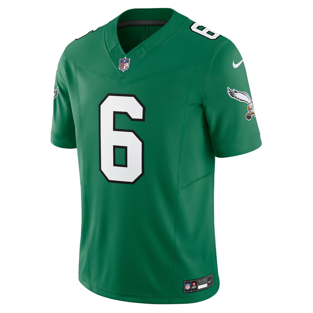 Men's Philadelphia Eagles DeVonta Smith Kelly Green Vapor F.U.S.E. Limited Jersey