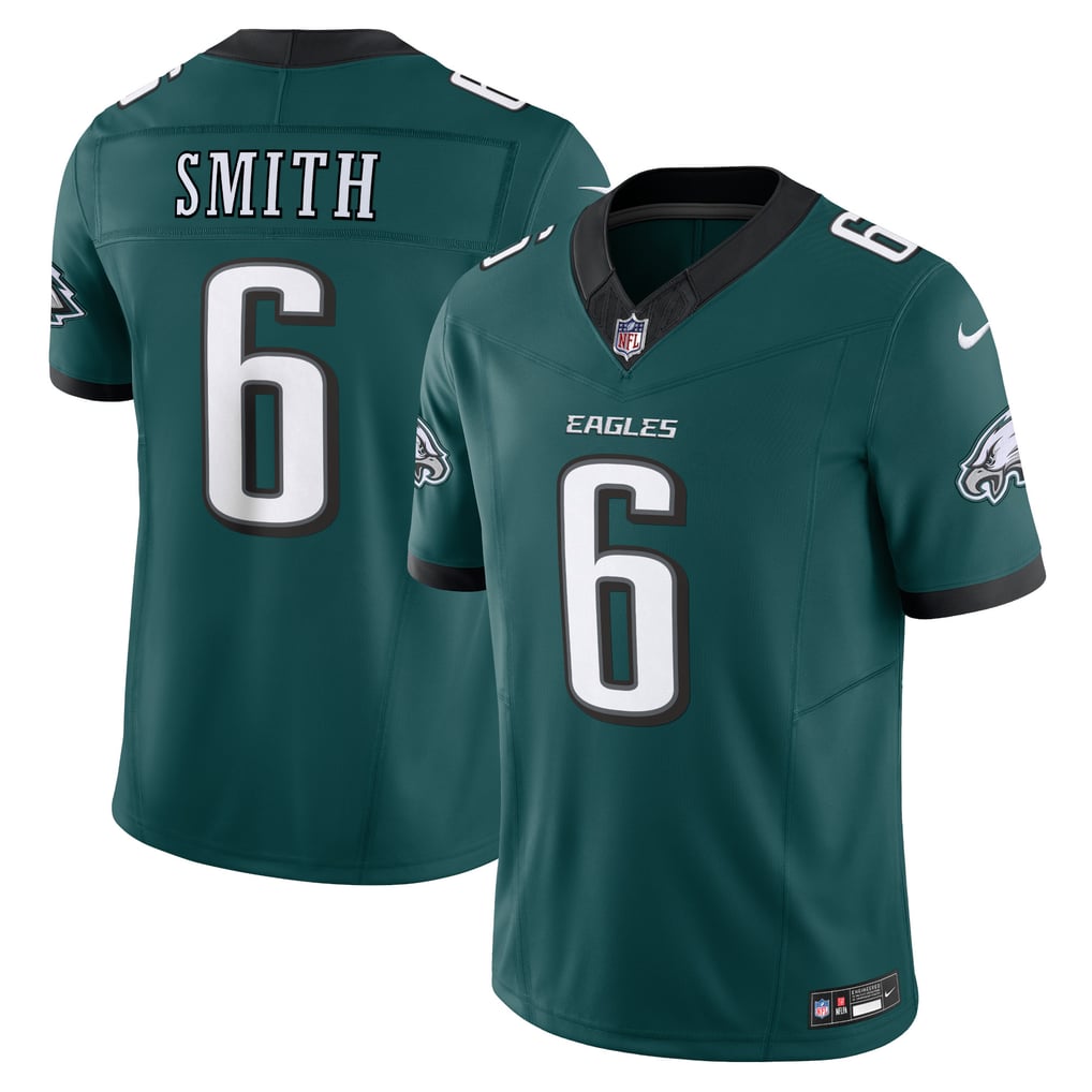 Men's Philadelphia Eagles DeVonta Smith Midnight Green Vapor F.U.S.E. Limited Jersey