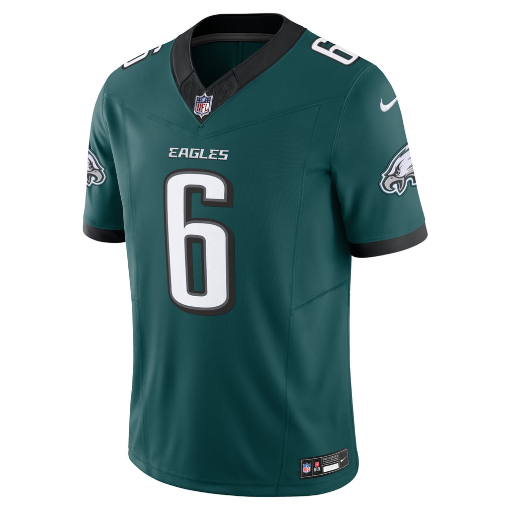 Men's Philadelphia Eagles DeVonta Smith Midnight Green Vapor F.U.S.E. Limited Jersey