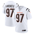 Men's Cincinnati Bengals Dexter Lawrence II White Game Jersey