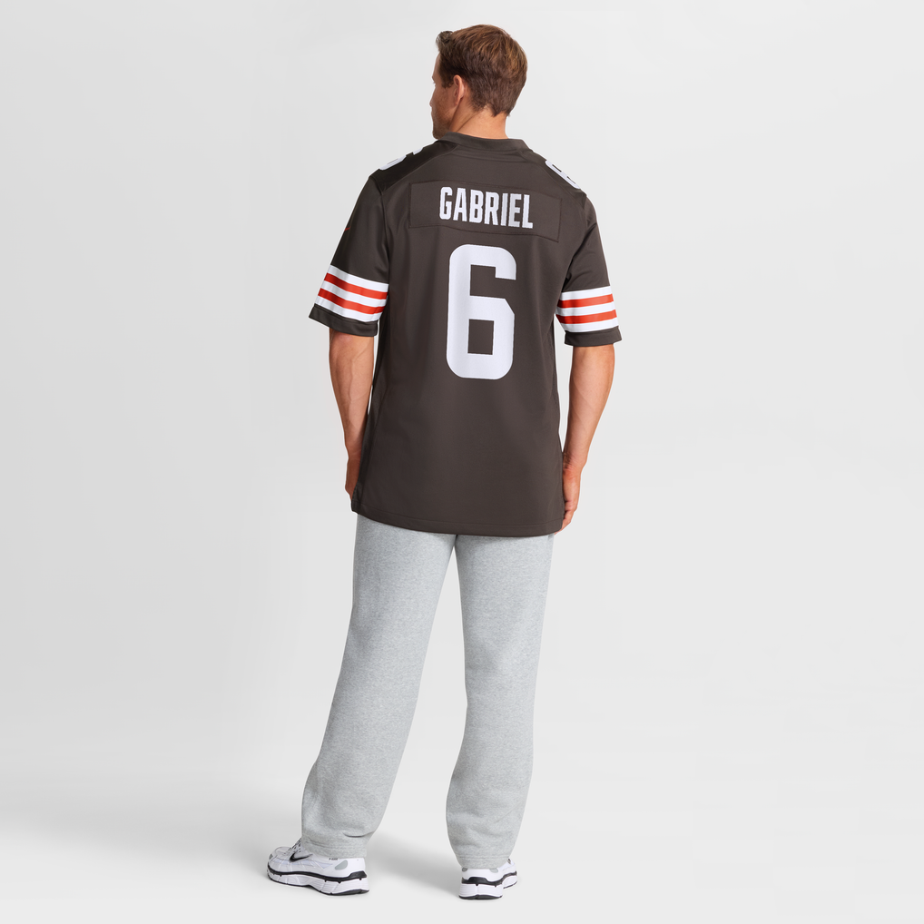 Men's Cleveland Browns Dillon Gabriel Brown Team Game Jersey