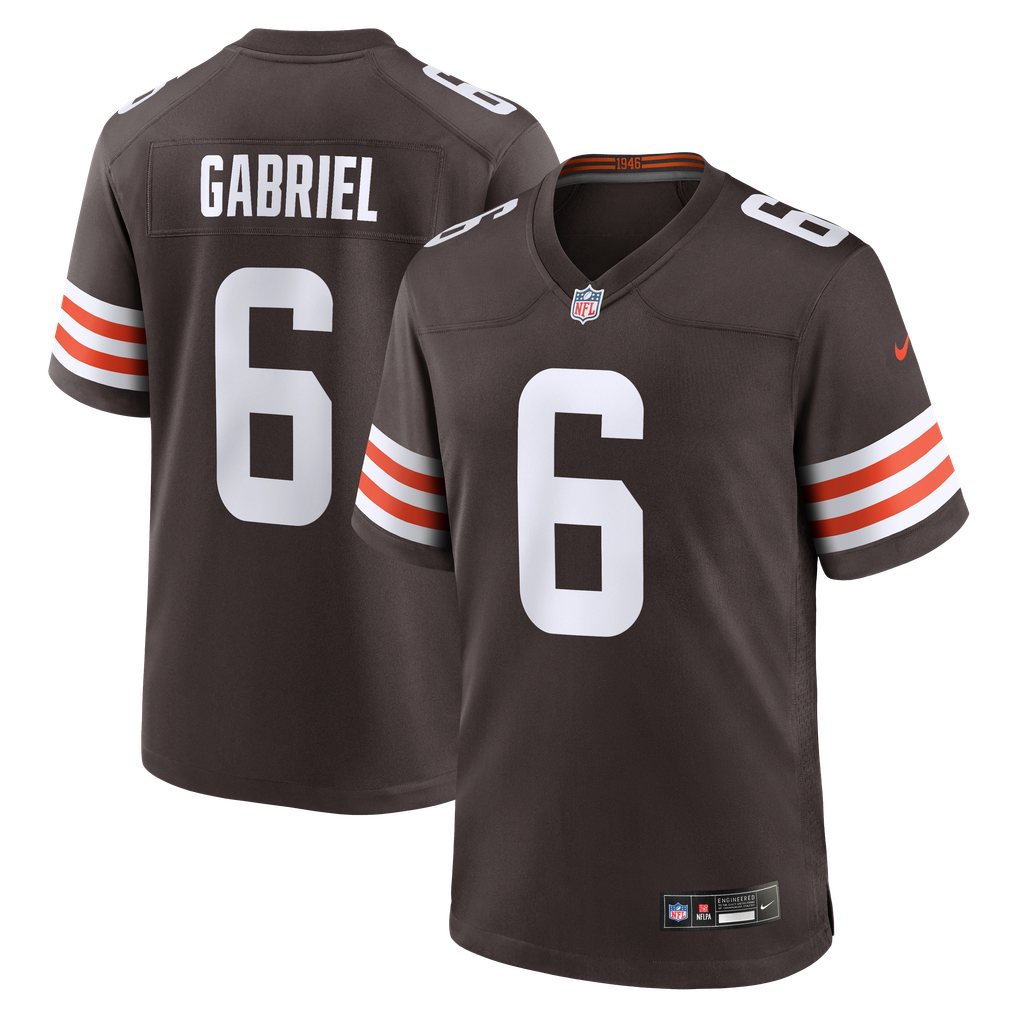 Men's Cleveland Browns Dillon Gabriel Brown Team Game Jersey