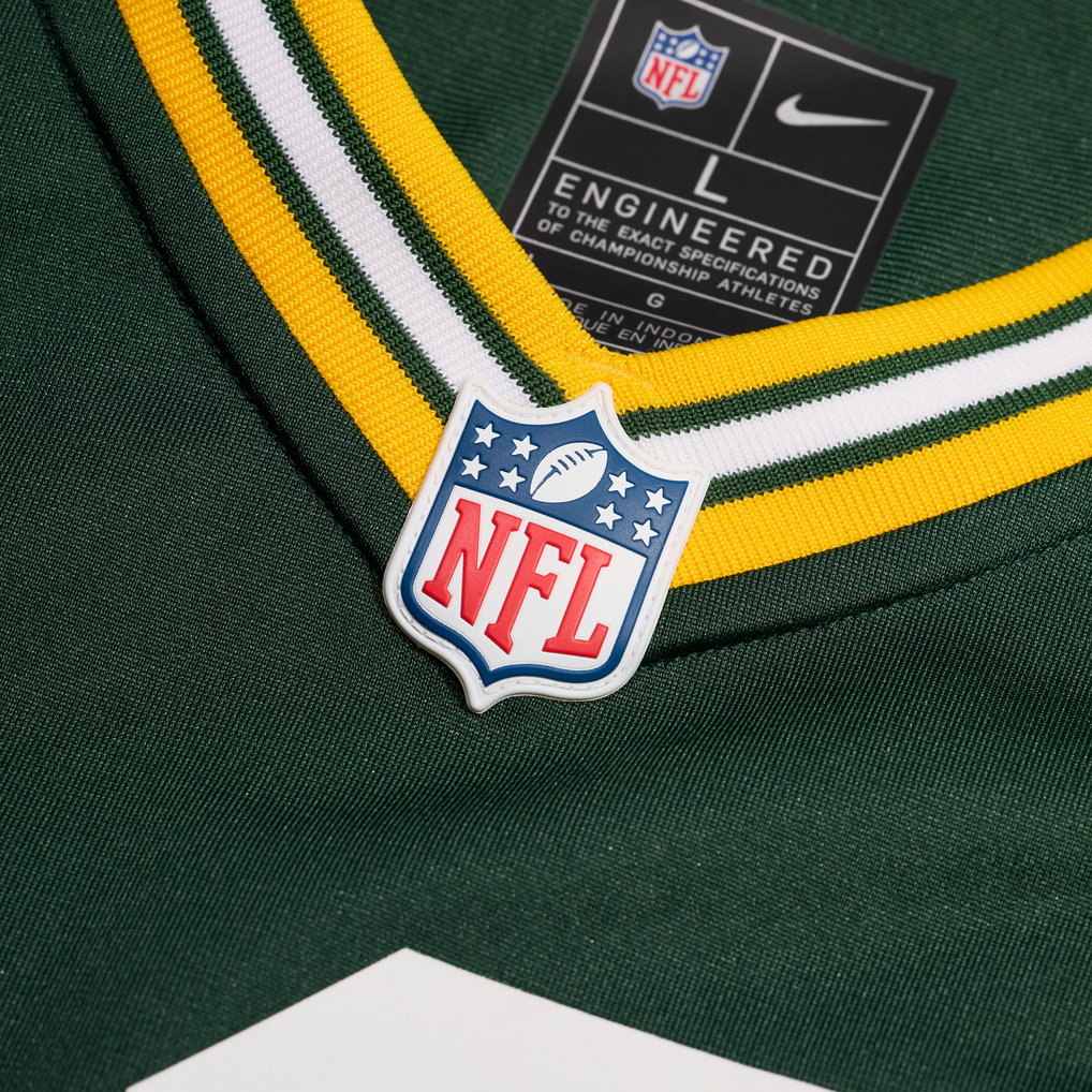 Men's Green Bay Packers Dillon Wade Green Team Game Jersey