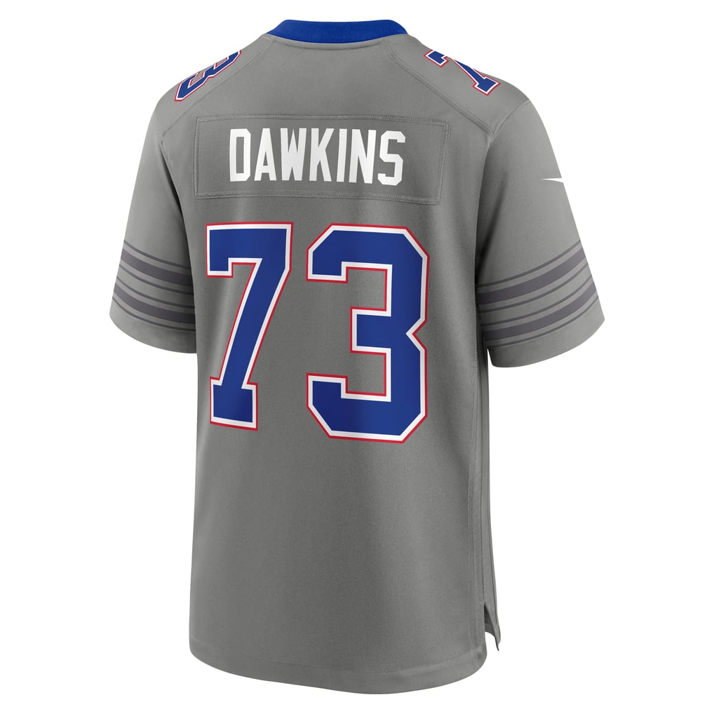 Men's Buffalo Bills Dion Dawkins Gray Nickel City Game Jersey