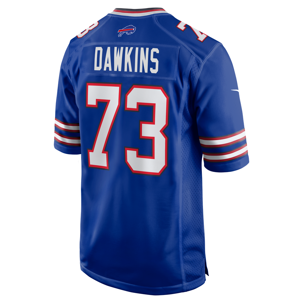 Men's Buffalo Bills Dion Dawkins Royal Game Player Jersey
