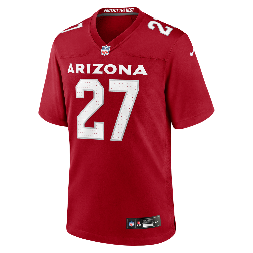 Men's Arizona Cardinals Divaad Wilson Cardinal Team Game Jersey