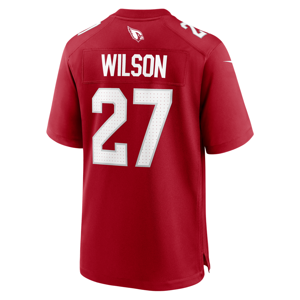 Men's Arizona Cardinals Divaad Wilson Cardinal Team Game Jersey