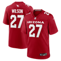 Men's Arizona Cardinals Divaad Wilson Cardinal Team Game Jersey