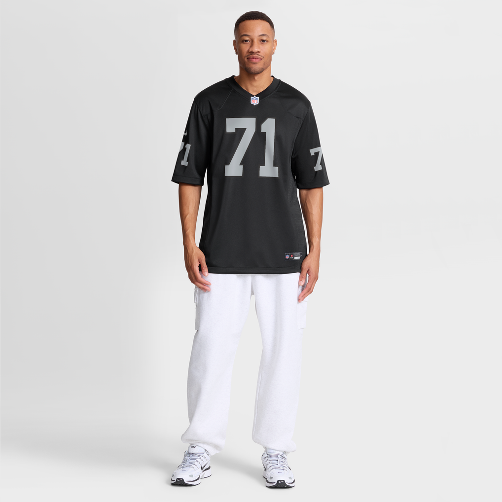 Men's Las Vegas Raiders DJ Glaze Black Team Game Jersey