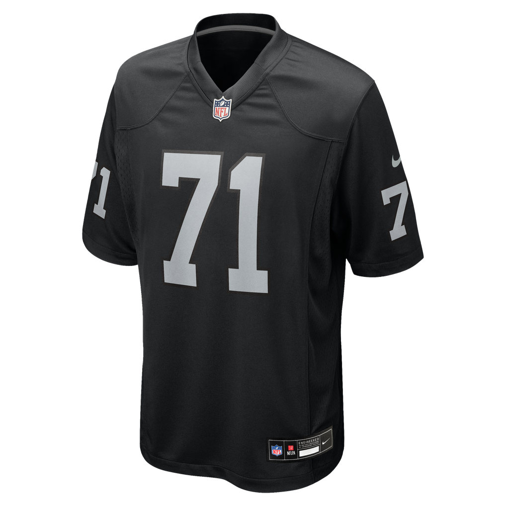 Men's Las Vegas Raiders DJ Glaze Black Team Game Jersey