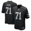Men's Las Vegas Raiders DJ Glaze Black Team Game Jersey