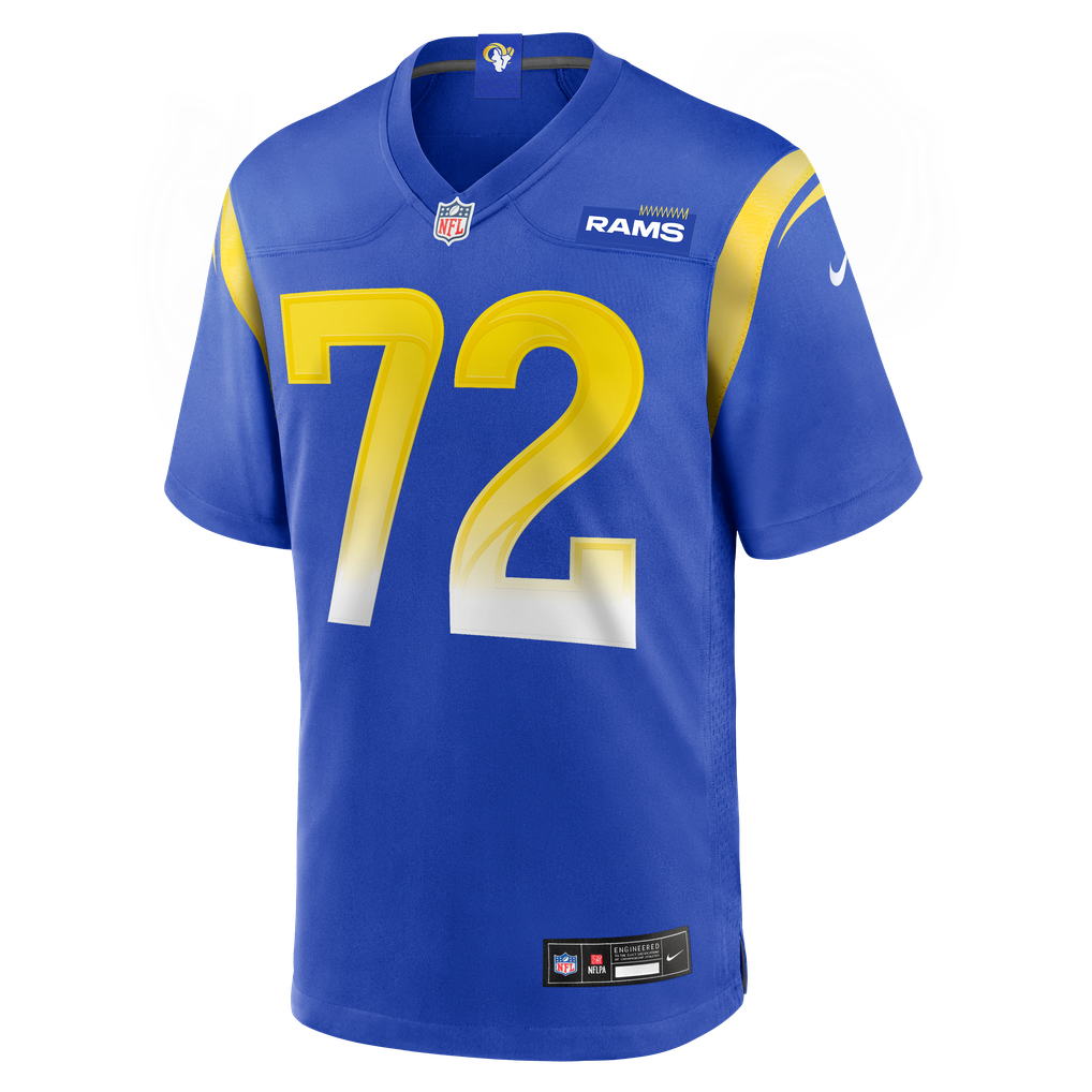 Men's Los Angeles Rams D.J. Humphries Royal Team Game Jersey