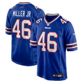 Men's Buffalo Bills DJ Miller Jr. Royal Team Game Jersey
