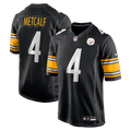 Men's Pittsburgh Steelers DK Metcalf Black Game Player Jersey
