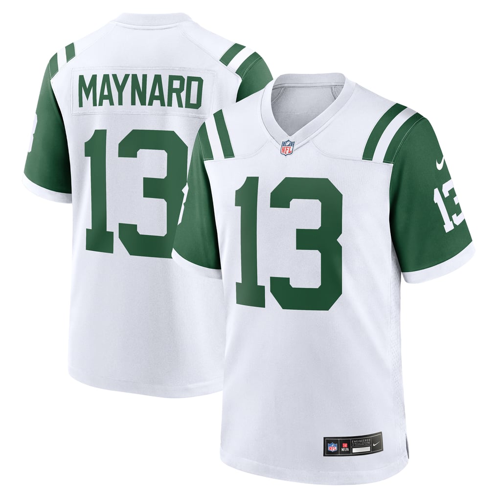 Men's New York Jets Don Maynard White Retired Player Alternate Game Jersey