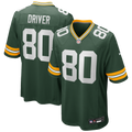 Men's Green Bay Packers Donald Driver Green Game Retired Player Jersey