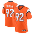 Men's Denver Broncos Dondrea Tillman Orange Team Game Jersey