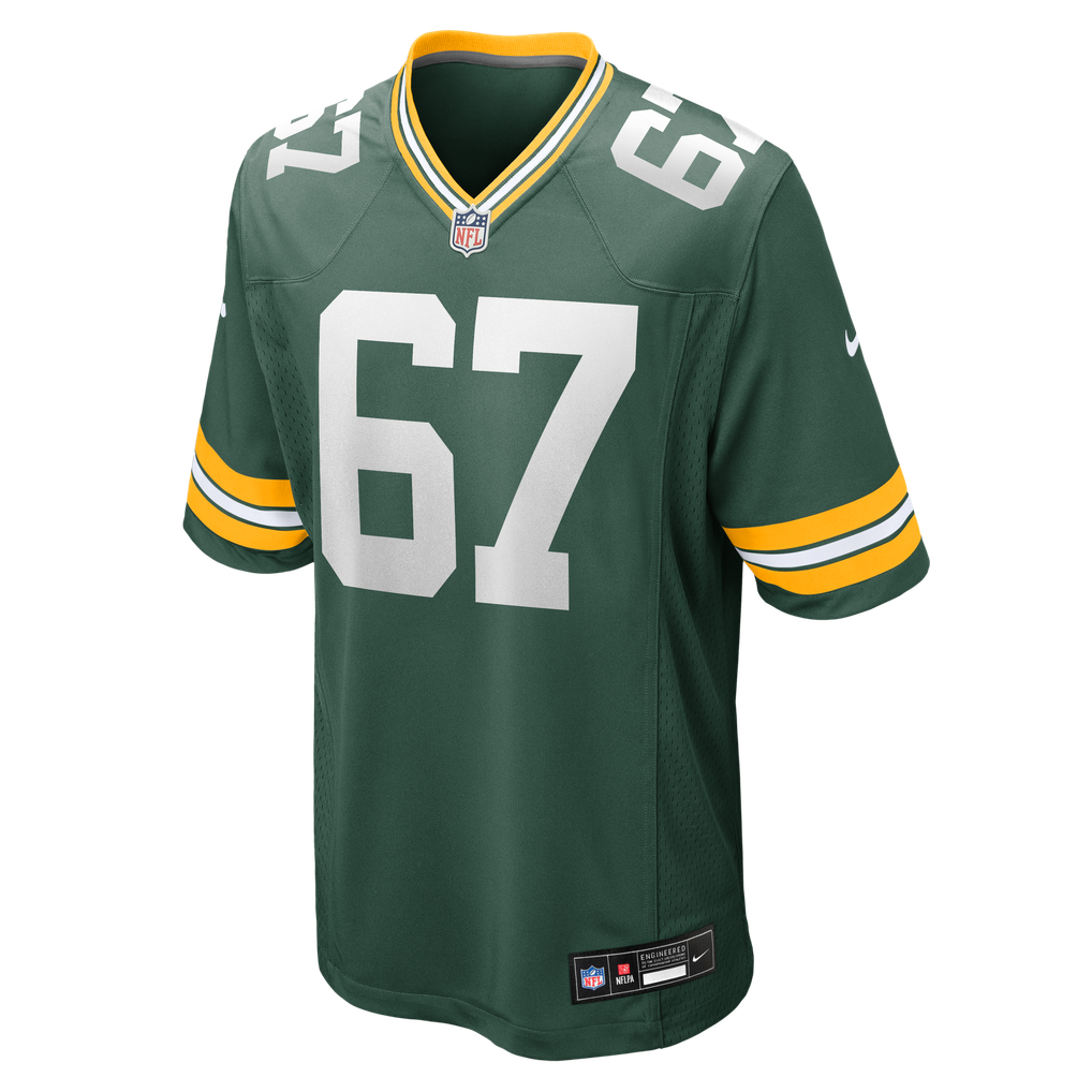 Men's Green Bay Packers Donovan Jennings Green Team Game Jersey