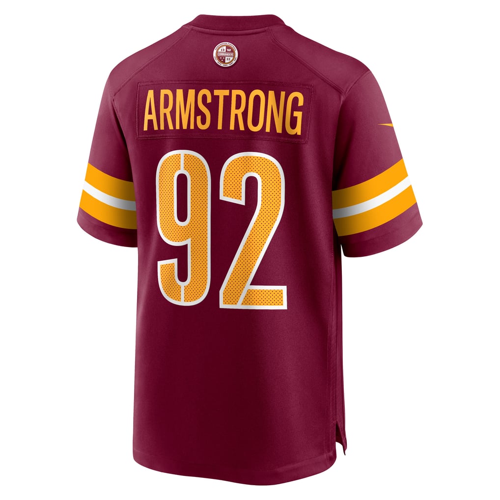 Men's Washington Commanders Dorance Armstrong Burgundy Game Jersey