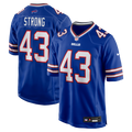 Men's Buffalo Bills Dorian Strong Royal Team Game Jersey