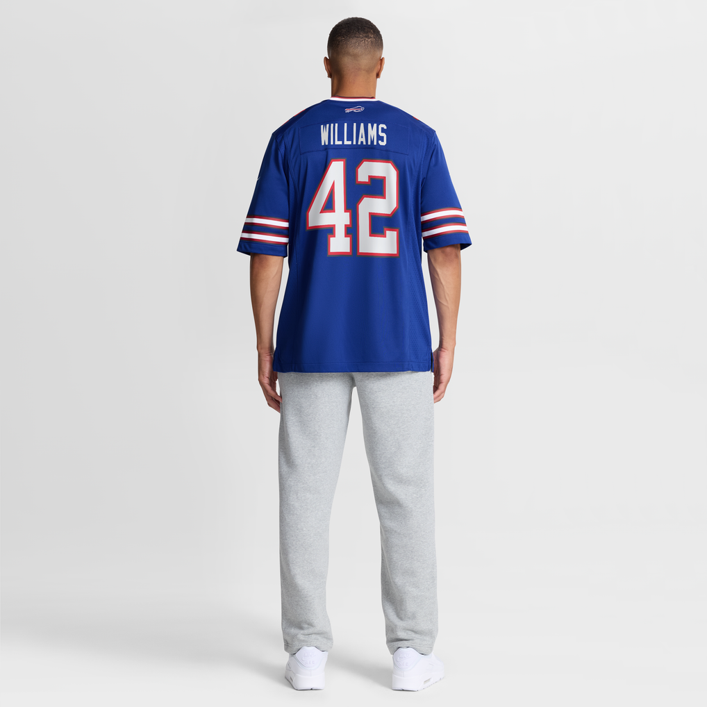 Men's Buffalo Bills Dorian Williams Royal Home Game Jersey