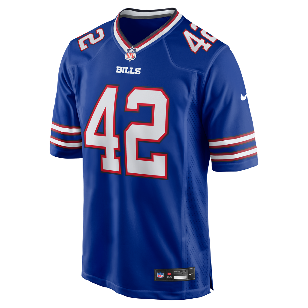 Men's Buffalo Bills Dorian Williams Royal Home Game Jersey