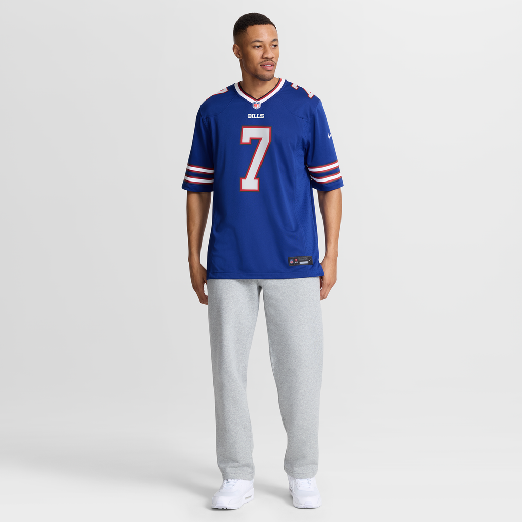 Men's Buffalo Bills Doug Flutie Royal Game Retired Player Jersey