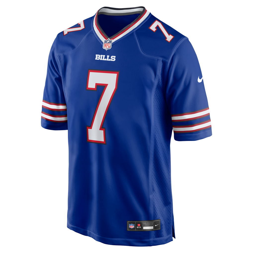 Men's Buffalo Bills Doug Flutie Royal Game Retired Player Jersey