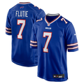 Men's Buffalo Bills Doug Flutie Royal Game Retired Player Jersey