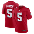 Men's Atlanta Falcons Drake London Red Game Jersey