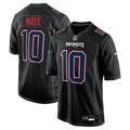 Men's New England Patriots Drake Maye Carbon Black Game Jersey