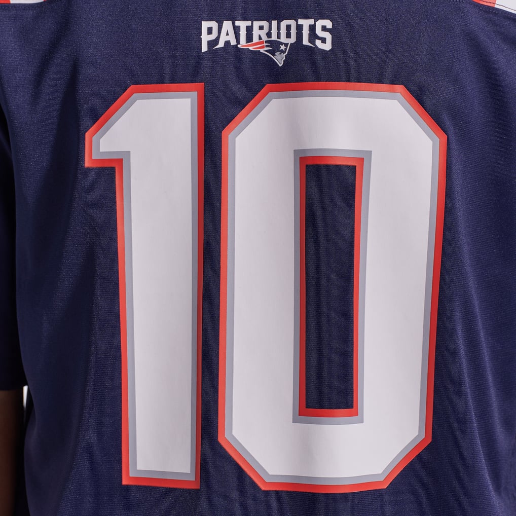 Men's New England Patriots Drake Maye Navy Player Game Jersey
