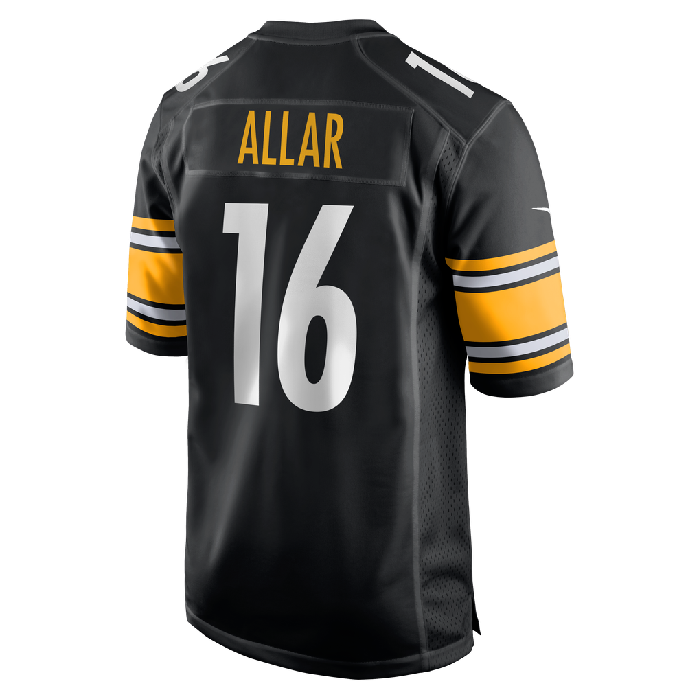 Men's Pittsburgh Steelers Drew Allar Black Game Jersey