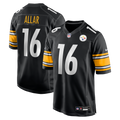 Men's Pittsburgh Steelers Drew Allar Black Game Jersey