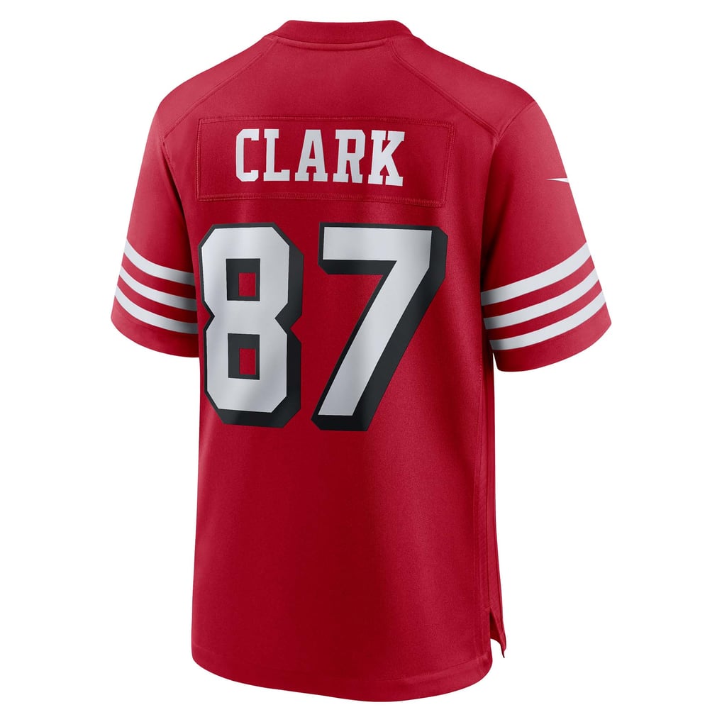 Men's San Francisco 49ers Dwight Clark Scarlet Retired Player Alternate Game Jersey