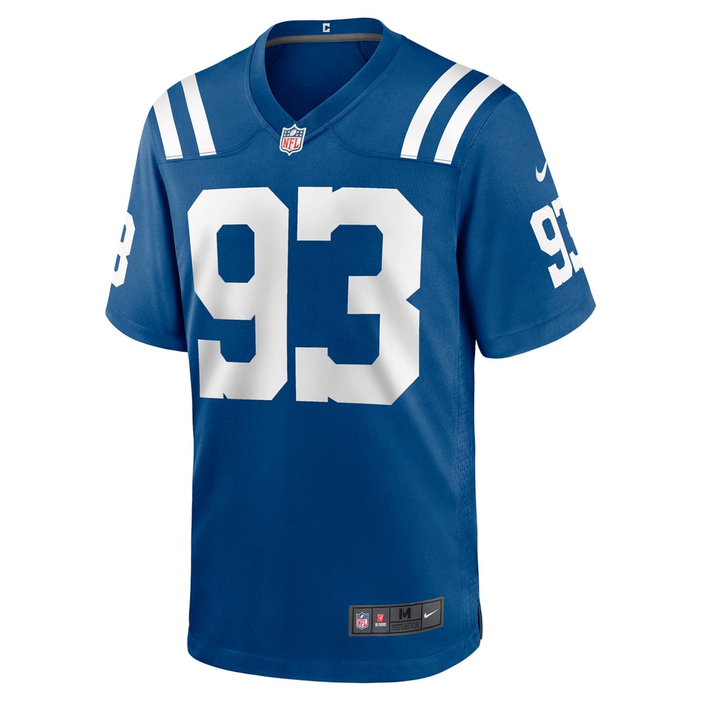 Men's Indianapolis Colts Dwight Freeney Royal Team Retired Player Game Jersey