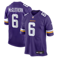 Men's Minnesota Vikings Dwight McGlothern Purple Team Game Jersey