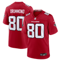 Men's Atlanta Falcons Dylan Drummond Red Team Game Jersey