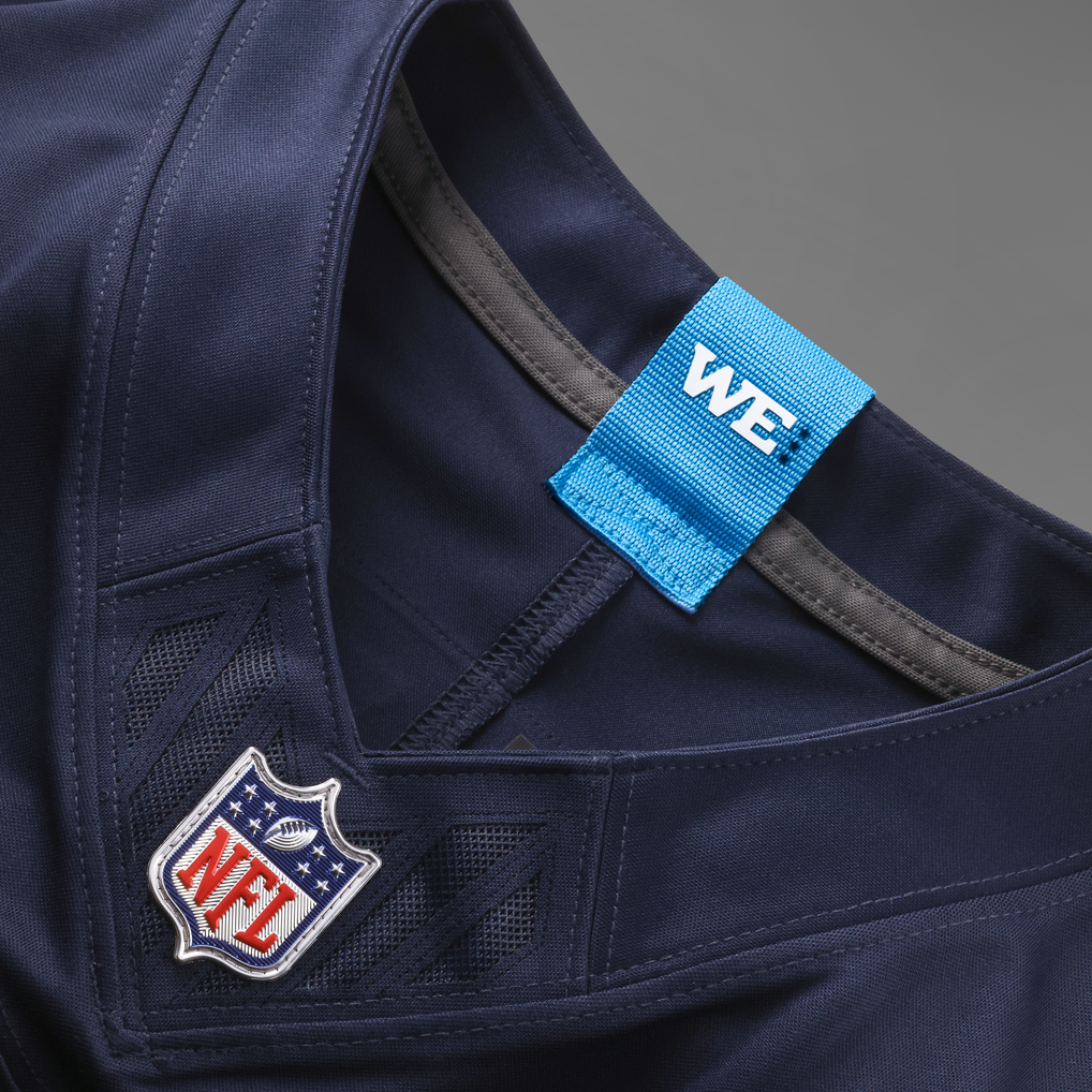 Men's Tennessee Titans Eddie George Navy 2026 Rivalries Collection Stitched Limited Jersey