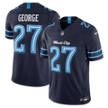 Men's Tennessee Titans Eddie George Navy 2026 Rivalries Collection Stitched Limited Jersey