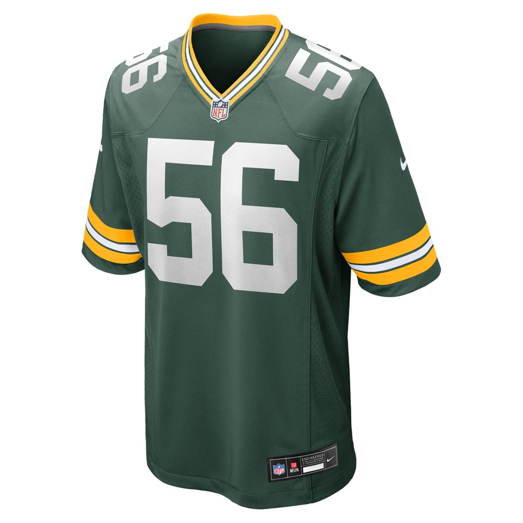 Men's Green Bay Packers Edgerrin Cooper Green Game Jersey
