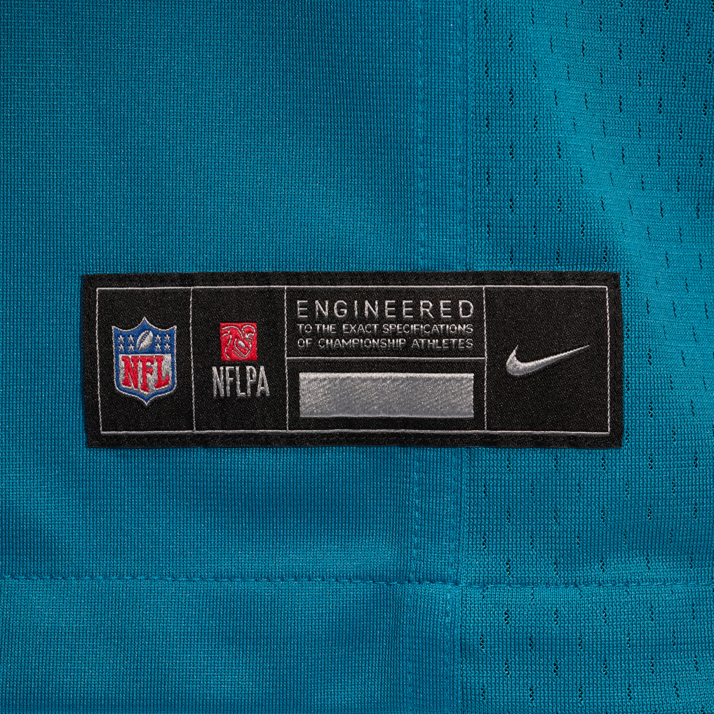 Men's Jacksonville Jaguars Eli Cox Teal Team Game Jersey