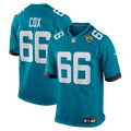 Men's Jacksonville Jaguars Eli Cox Teal Team Game Jersey