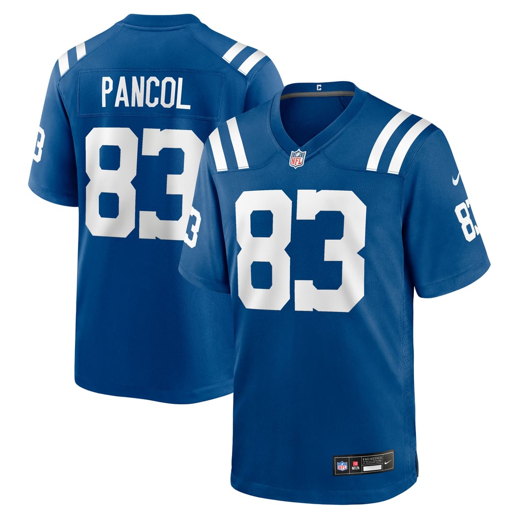Men's Indianapolis Colts Eli Pancol Royal Team Game Jersey